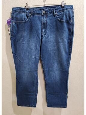 NWT Buffalo David Bitton Mens Jackson Slim Straight Fit Denim Jeans Size 40x29